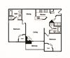 B1 Floor Plan B1 Floor Plan at Windsor on White Rock Lake, Dallas, TX